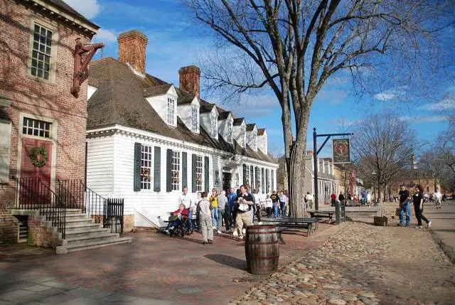 Colonial Williamsburg in Virginia