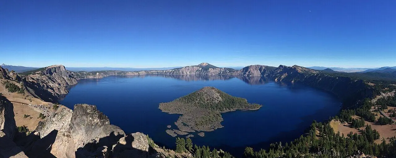 Sunset from Watchman Peak – Crater Lake National Park