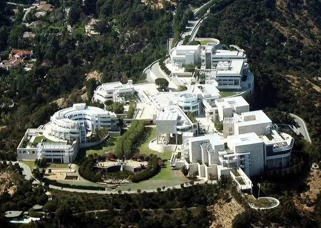 Der Blick über Los Angeles bis zum Pazifik – Getty Center