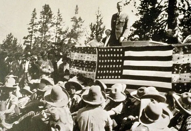 Park Dedication in 1929 in Grand Teton NP-NPS