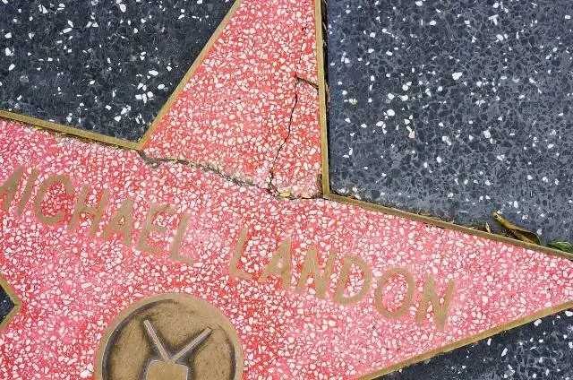 Michael Landon's star on the Walk of Fame – Hollywood