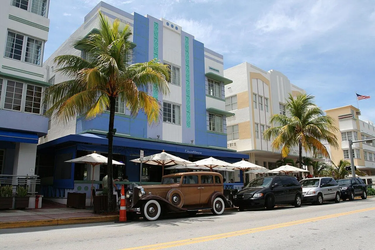 Les hôtels pastel d’Ocean Drive – Miami Beach et South Beach