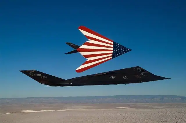F-117 Nighthawks fly on one of their last missions – White Sands National Park