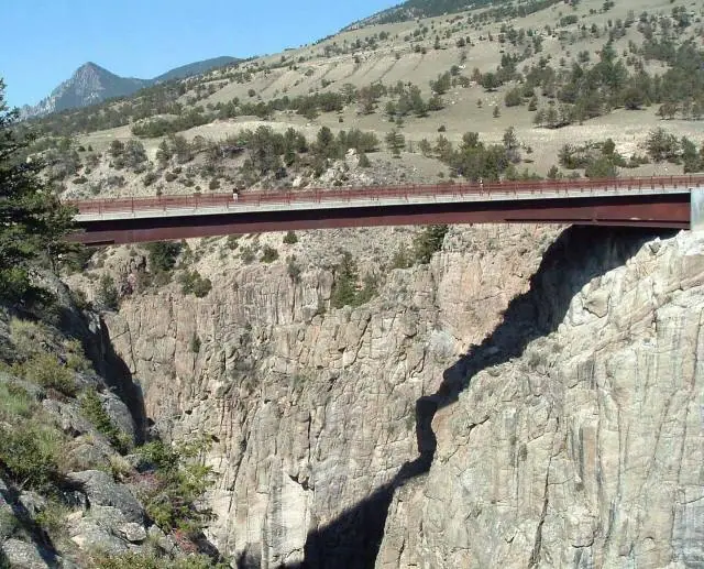 Wyoming Highway 296 runs 76 kilometers through the Shoshone National Forest between Highway 120 north of Cody and… – Chief Joseph Scenic Byway