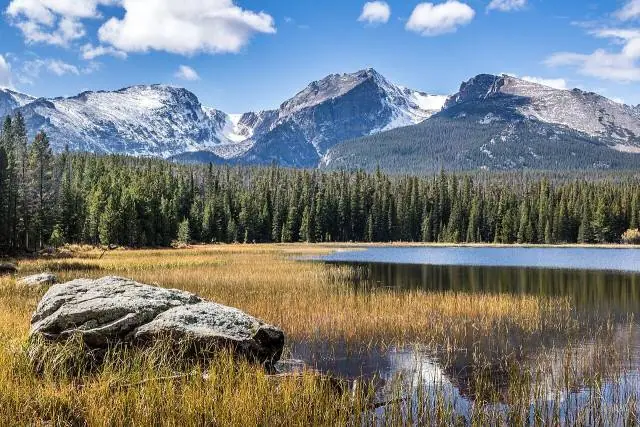 Otis, Hallett, Flattop – Wanderung zum Emerald Lake