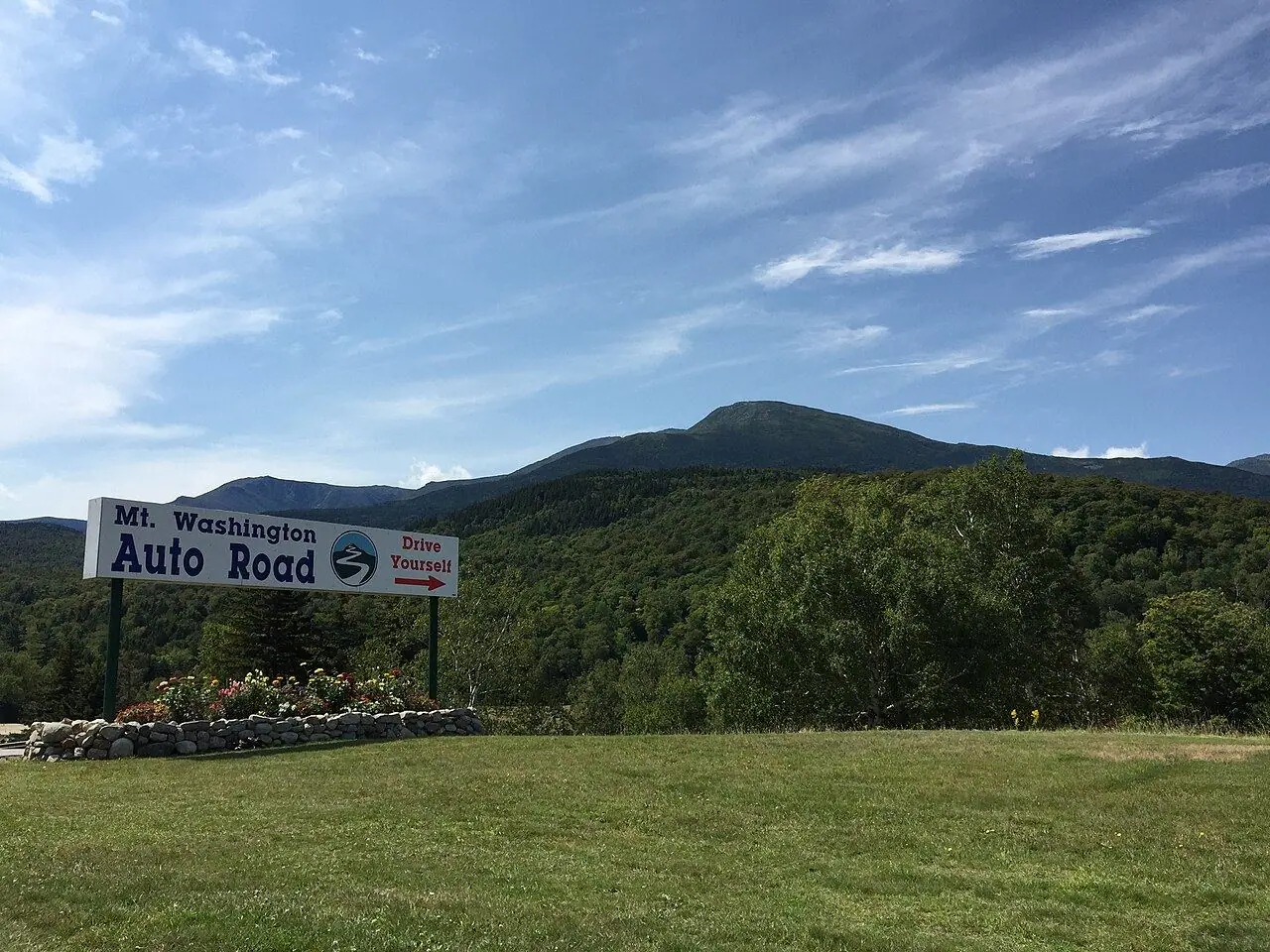 Mount Washington Auto Road in New Hampshire