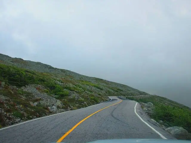 Mt Wash road view – Mount Washington Auto Road