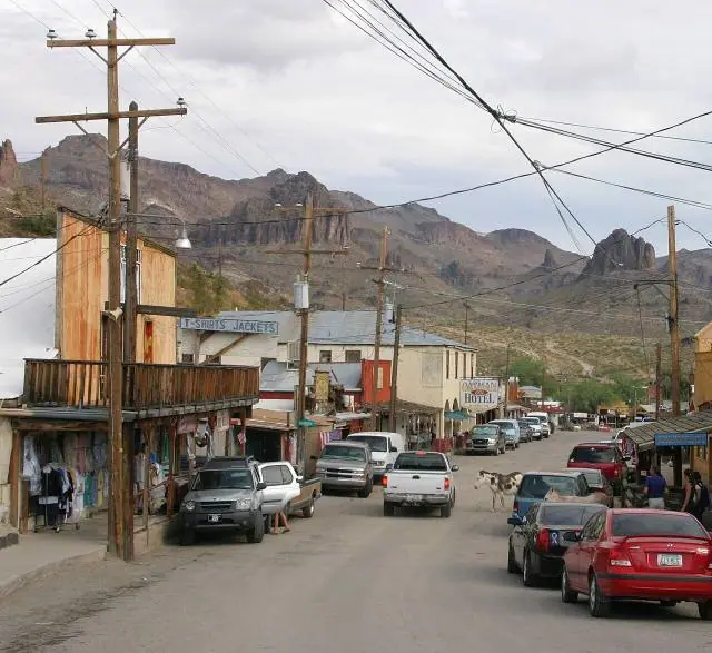 Oatman – Ruta 66 en Arizona: de Seligman a Topock