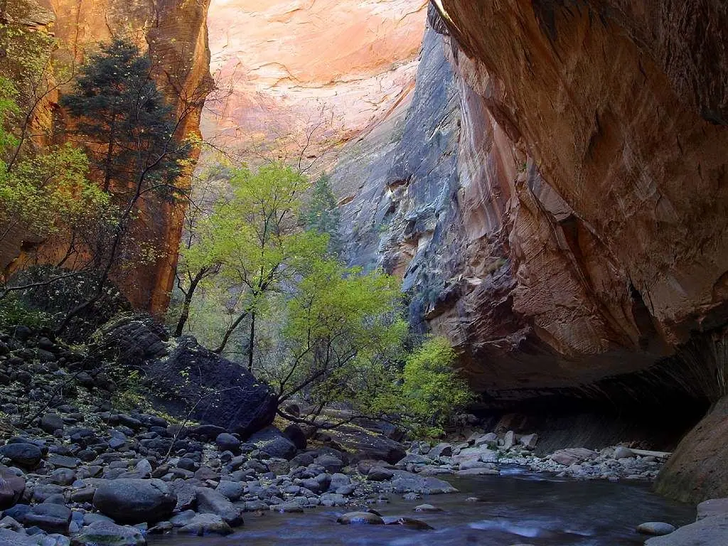 The Narrows en Utah